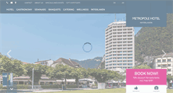 Desktop Screenshot of metropole-interlaken.ch